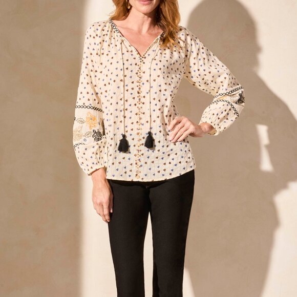 Tribal long sleeve tunic - Picture 1 of 5